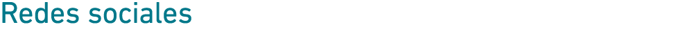 Redes sociales