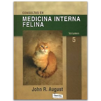 Portada del libro Consultas en medicina interna felina 5 de August