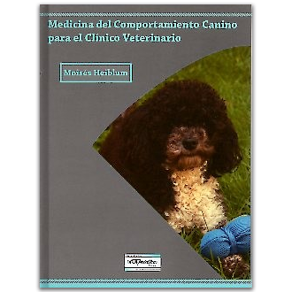 Portada del libro Medicina del comportamiento canino para el clínico veterinario de Heiblum