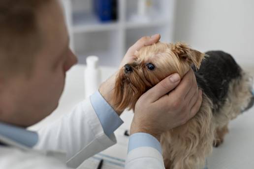 Factores desencadenantes de convulsiones en perros epilépticos, foto perro veterinario