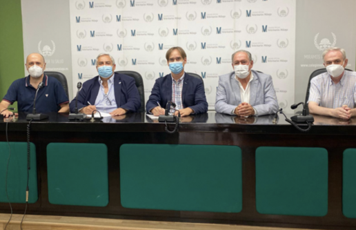 AXON COMUNICACION, El Colegio Veterinario de Málaga firma un convenio de colaboración con el Distrito Sanitario Málaga y Valle del Guadalhorce