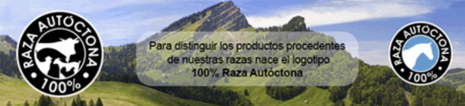AXON COMUNICACION, El logotipo 100 % Raza Autóctona pone en valor el origen y la calidad de 62 razas ganaderas españolas