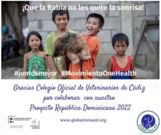 AXON COMUNICACION, El Colegio de Cádiz apoya un proyecto sanitario contra la rabia en República Dominicana