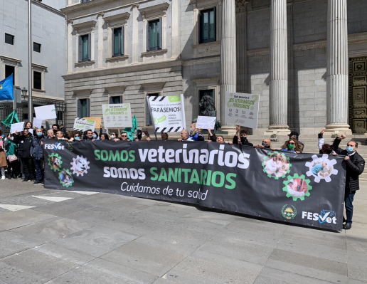 AXON COMUNICACION, Manifestación Veterinaria. Intervenciones