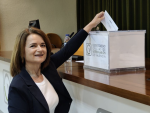 AXON COMUNICACION, Inmaculada Ibor, reelegida para afrontar su segundo mandato al frente del Colegio de Veterinarios de Valencia