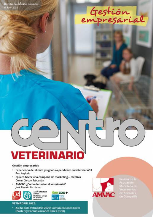 Portada Publicación veterinaria Centro Veterinario nº 105