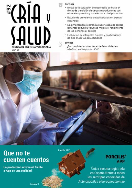 Publicación veterinaria Cria y Salud nº 92