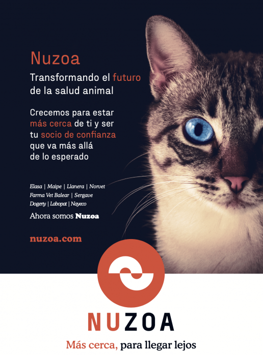 Nuzoa y TheraVet firman un acuerdo de distribución en exclusiva para España de la nueva línea BIOCERA-VET® posteriormente gato