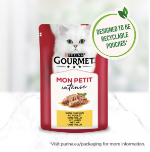 Purina lanza su primera gama de sobres de comida diseñados para ser reciclados en Europa paquete alimento perro