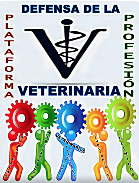 La veterinaria Pilar Pérez solicita ayuda a los partidos políticos Europeos, foto logo plataforma de la profesión veterinaria