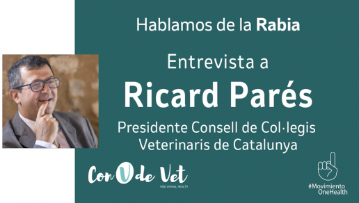El presidente del Consell de Col·legis Veterinaris de Catalunya anuncia en Con V de Vet “el compromiso de la Generalitat de hacer obligatoria la vacunación de mascotas frente a la rabia”, foto Ricard Parés