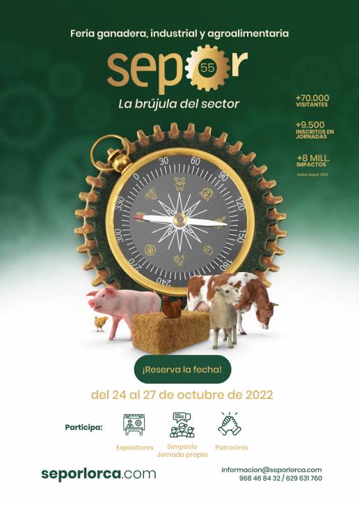 SEPOR avanza un completo programa para su Simpósium Internacional de Porcinocultura y su Jornada Aviar, foto cartel sepor