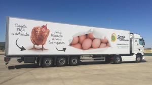El Banco de Alimentos de Zaragoza recibe una donación de 74.880 grs. de proteína de huevo por parte de Granja Virgen del Rosario