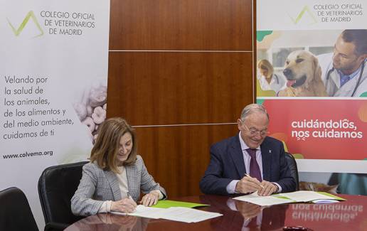 El Colegio de Veterinarios de Madrid firma un convenio con AVEPA para promover la especialización entre sus colegiados clínicos de animales de compañía