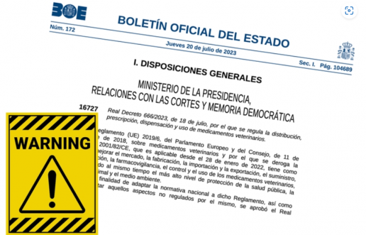 La Confederación Empresarial Veterinaria Española ve incomprensible que se apruebe el Real Decreto sin antes haber reformado la ley de garantías.