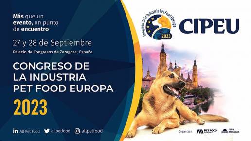 Más de 40 marcas de la industria europea de nutrición para mascotas se citan esta semana en CIPEU 2023