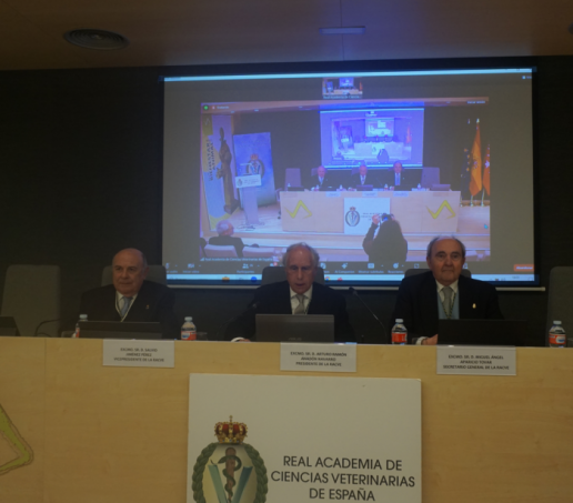 Solemne apertura del curso académico 2024 de la Real Academia de Ciencias Veterinarias de España