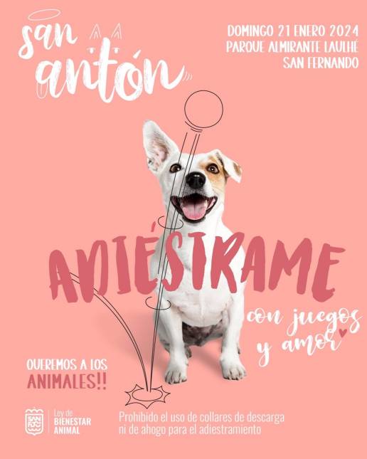 San Fernando celebra San Antón reivindicando los derechos reconocidos en la Ley de Bienestar Animal