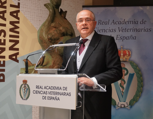 El Ilmo. Sr. D. José Enrique Jodra Trillo ingresa como académico correspondiente del la Real Academia de Ciencias Veterinarias de España