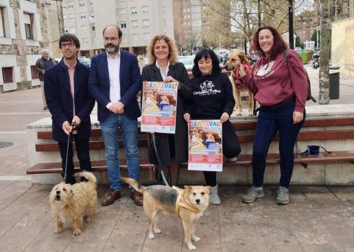 Torrelavega celebrará el día 18 un Carnaval para perros y mascotas en La Llama 