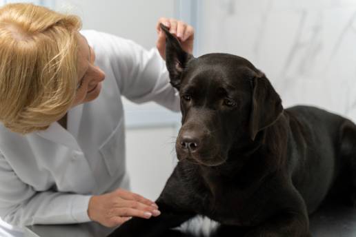 Cerca del 10% de los perros puede sufrir  sordera en algún momento de su vida