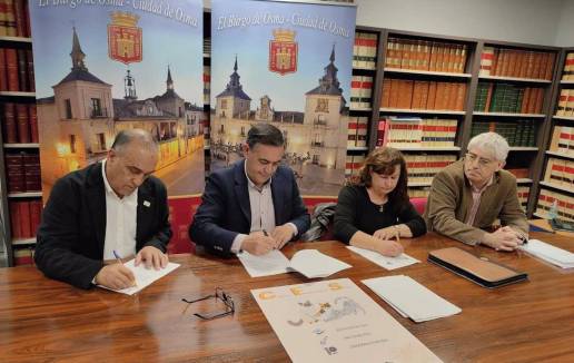 El Burgo de Osma (Soria) firma un convenio pionero para el control y bienestar de las colinas felinas