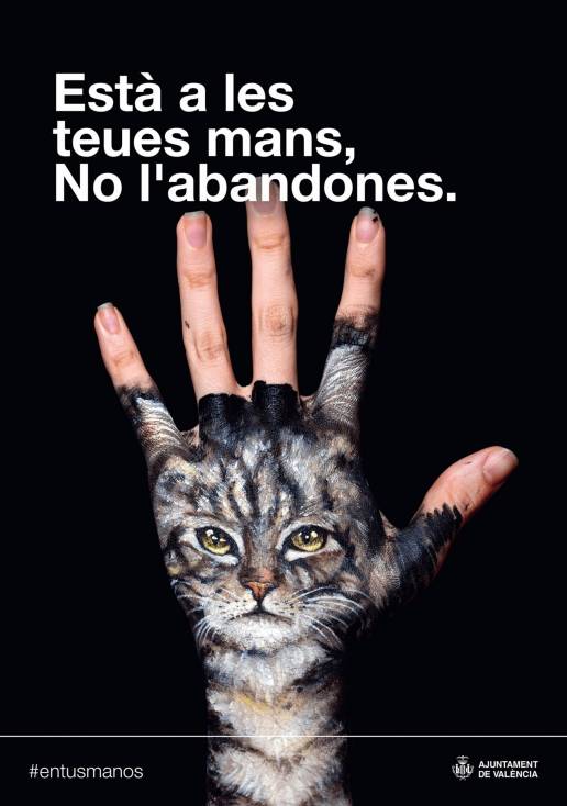 #Entusmanos', la campaña del Ayuntamiento para reducir el abandono animal y sensibilizar a la población