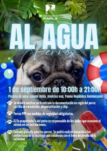 Las mascotas cerrarán la temporada de la piscina de agua salada el 1 de septiembre con 'Al Agua Perros'