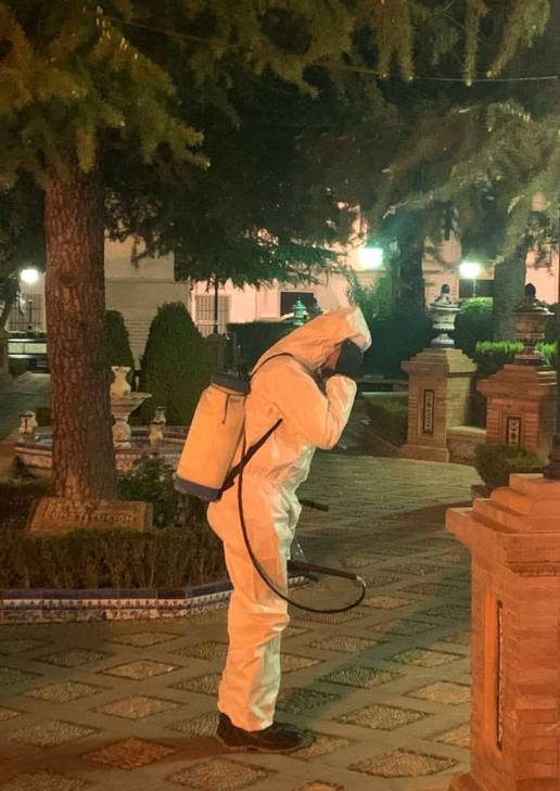 Iniciados en La Rambla los trabajos de fumigación y tratamiento contra el mosquito del Virus del Nilo