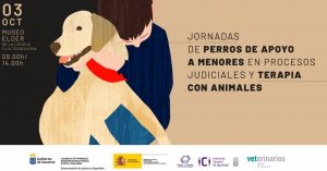 Las Palmas de Gran Canaria acoge este jueves unas jornadas de perros de apoyo a menores en procesos judiciales