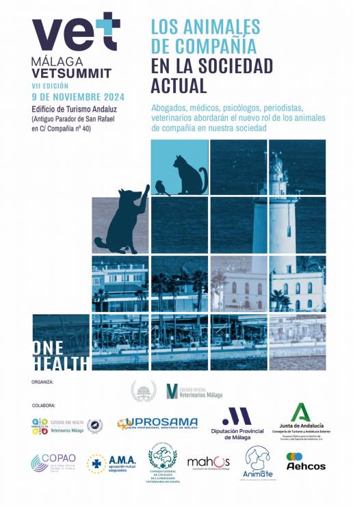  Málaga VetSummit dedica su séptima edición al rol de los animales de compañía en la sociedad actual