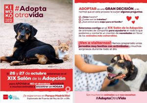 Vuelve el Salón de la Adopción de animales de compañía este fin de semana a Madrid Río