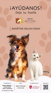 Ayuntamiento colabora en la campaña ¡Ayúdanos, deja tu huella! para acabar con el abandono animal