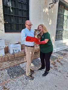 El Centro de Recuperación de Especies Amenazadas suelta cuatro aves rehabilitadas de tres especies diferentes