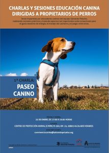 El jueves comienza una serie de charlas y sesiones prácticas gratuitas sobre educación canina