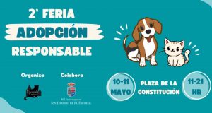 La segunda Feria de Adopción Responsable de Mascotas llega este fin de semana al municipio