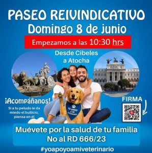 La marea azul: un pañuelo como símbolo de unidad en la lucha veterinaria