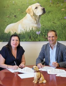 Fundación Once del perro guía y Royal Canin: comprometidos un año más con la salud de los perros guía