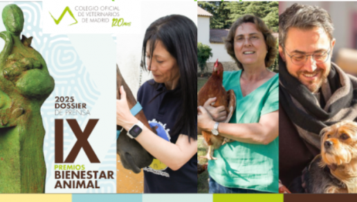 El periodista Máxim Huerta, el caballo terapeuta ‘Duque´y el proyecto Pazo de Vilane, premios Bienestar Animal del Colegio de Veterinarios de Madrid en su IX edición