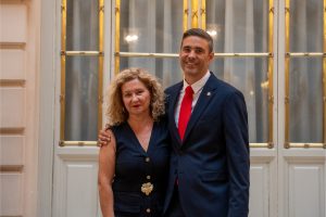 Juana Molina asume la presidencia de Icoval y Gonzalo Moreno toma posesión del Consejo de Veterinarios en Madrid