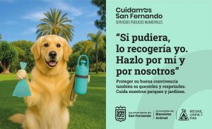 Ayuntamiento de San Fernando impulsa una campaña de concienciación para la recogida de deposiciones de mascotas