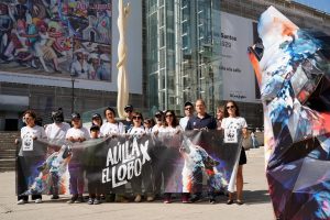 WWF España "aulla por el lobo" en Madrid para reclamar la protección de la especie y garantizar su supervivencia