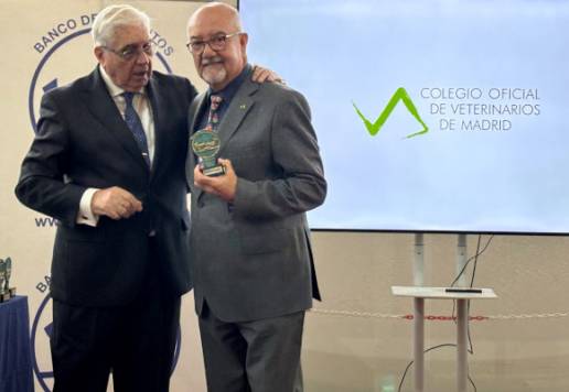 El Banco de Alimentos de Madrid reconoce la labor solidaria  del Colegio de Veterinarios de Madrid  en favor de los más vulnerables