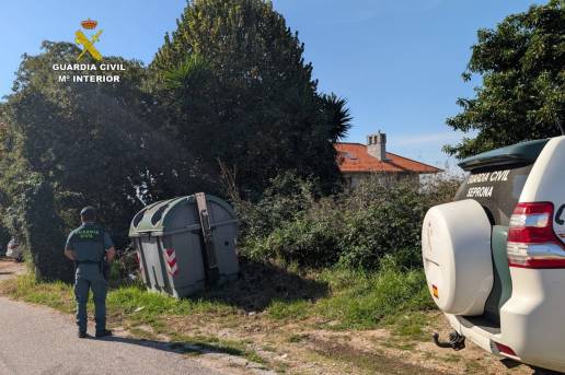 Investigada una vecina de Cangas por supuestamente deshacerse de dos cachorros de gato tirándolos a un contenedor