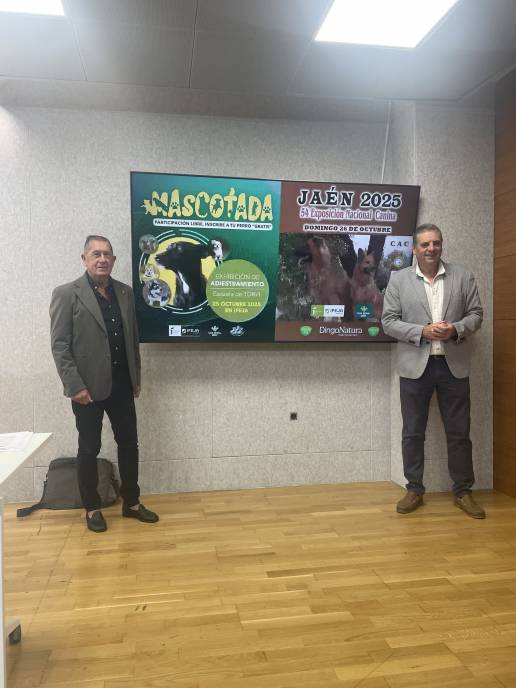 Más de 350 perros de raza participarán en la 54ª Exposición Nacional Canina 'Jaén 2025'