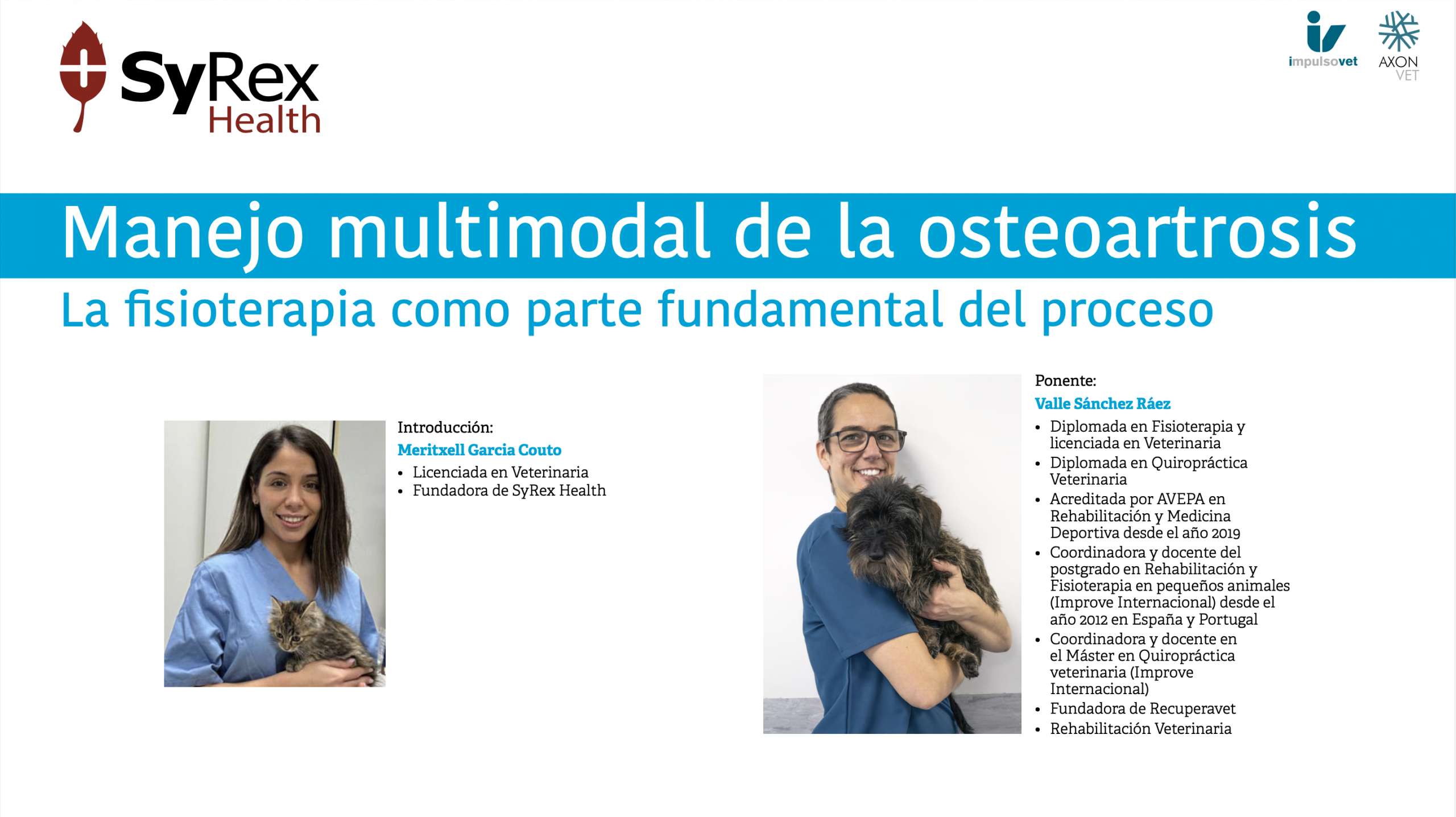 Gran acogida del primer webinar de SyRex Health sobre manejo multimodal de la osteoartritis