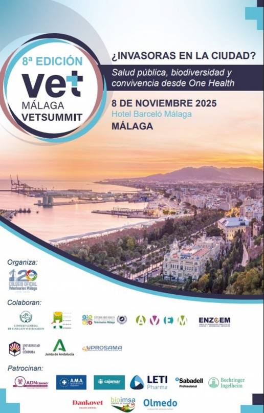 Expertos de todo el país abordarán en el Málaga VetSummit 2025 las especies invasoras en las ciudades