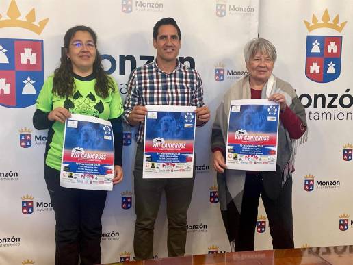 El VIII Canicross 'Ciudad de Monzón' contra el abandono animal se celebrará el 16 de noviembre