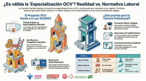 INFORME DE LA COMISIÓN PARITARIA DEL CONVENIO DE CENTROS Y SERVICIOS VETERINARIOS SOBRE LA CARRERA PROFESIONAL Y EL PROYECTO DE ESPECIALIZACIÓN DE LA OCV