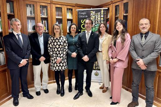 El nuevo equipo de gobierno del Colegio de Veterinarios de León pretende reforzar lazos con el sector biofarmacéutico